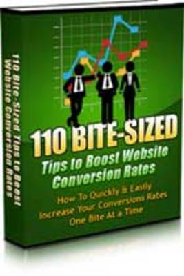 Product picture 110 Bite-Sized Tips To Boost Website Conversion - MRR